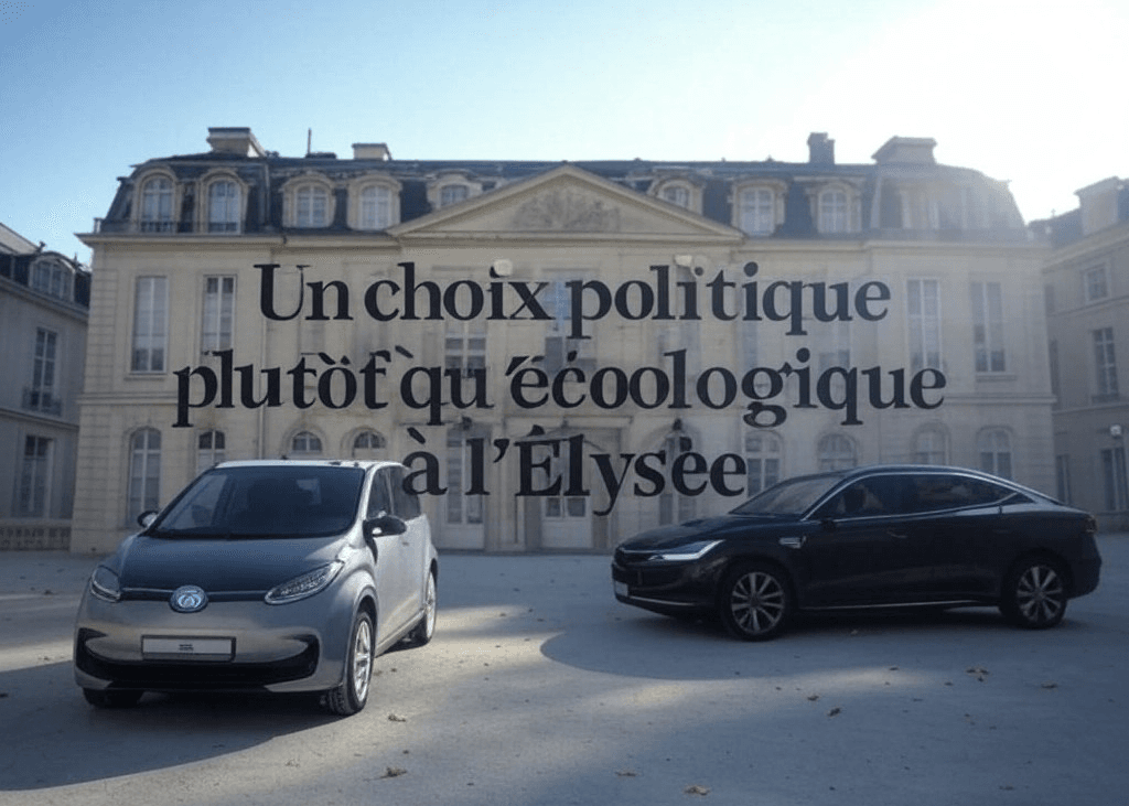 Voiture électrique Élysée : pourquoi l'Élysée ne montre pas l'exemple ?