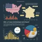 Comparaison investissement USA France : économie, croissance et opportunités.