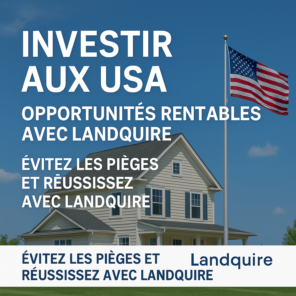 Investissement immobilier aux États-Unis : évitez les pièges et réussissez avec LandQuire.