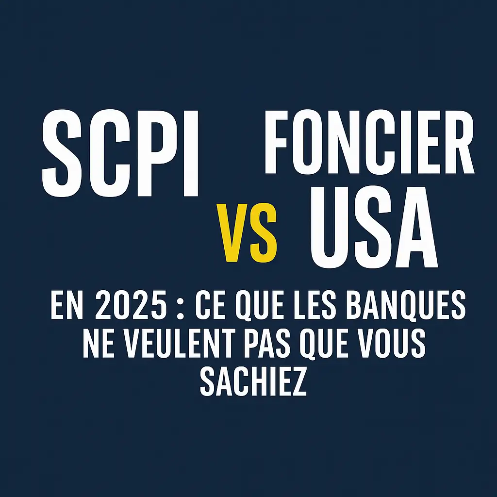 SCPI vs foncier USA en 2025 – Ce que les banques ne veulent pas que vous sachiez