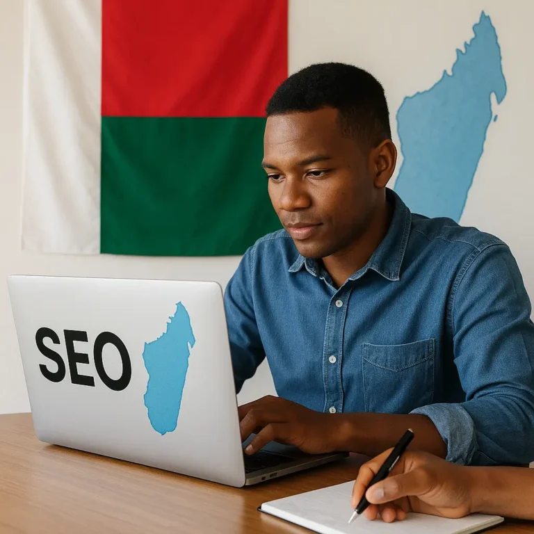 SEO Madagascar rédaction web : un expert malgache rédige du contenu optimisé
