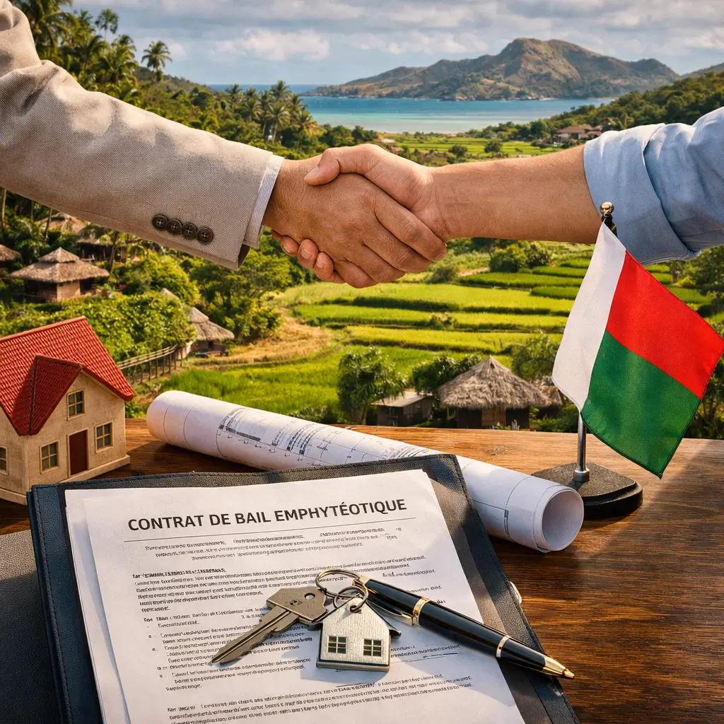 Bail emphytéotique Madagascar : signature d’un contrat foncier de longue durée