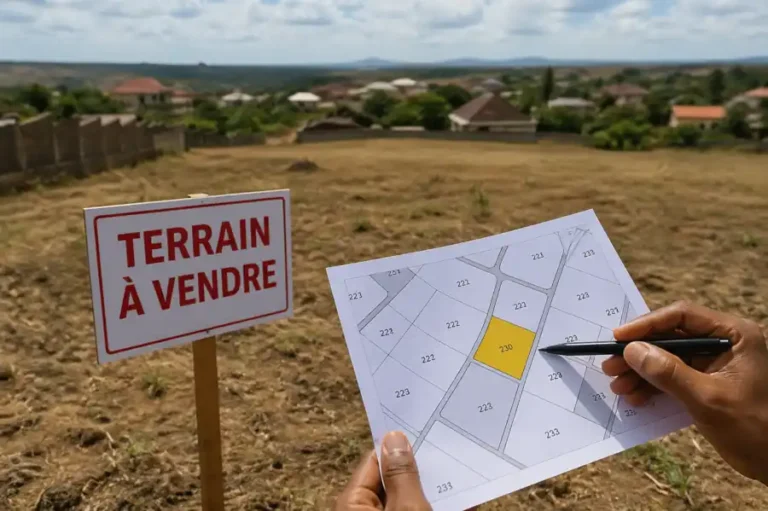 erreurs achat terrain Madagascar analyse plan cadastral terrain a vendre verification terrain